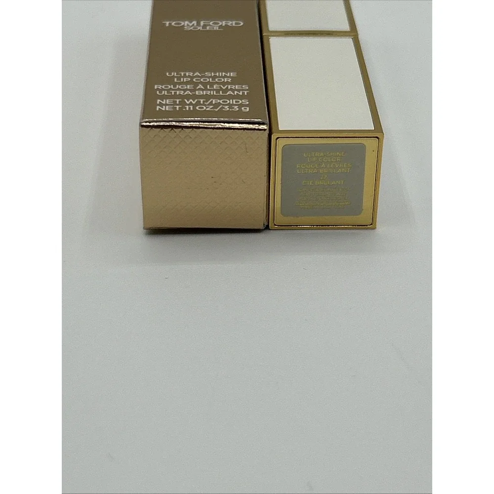 Tom Ford Soleil Ultra Shine Lip Color 27 ETE BRULANT .11oz Lipstick NEW
